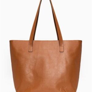 Bolsa Feminina Grande Queima Calvin Klein Jeans - Caqui Medio Bolsa Feminina Grande Queima Calvin Klein Jeans Caqui Medio u