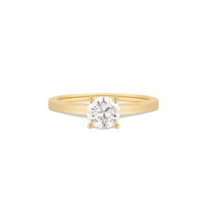 Anel Solitário Classic em Ouro Amarelo 18k com Diamante 0,70 ct