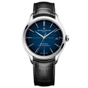Relógio Baume & Mercier Masculino Couro Preto M0A10467 05 ATM