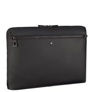 Pasta Montblanc Extreme Masculina Couro Preto - 123933
