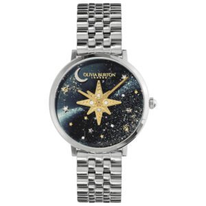 Relógio Olivia Burton Feminino Aço Prateado 24000080