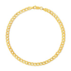 Pulseira Groumet em Ouro Amarelo 18k