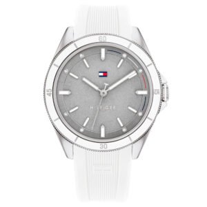 Relógio Tommy Hilfiger Feminino Borracha Branca 1782478