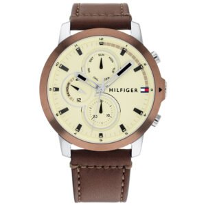 Relógio Tommy Hilfiger Masculino Couro Marrom 1792053