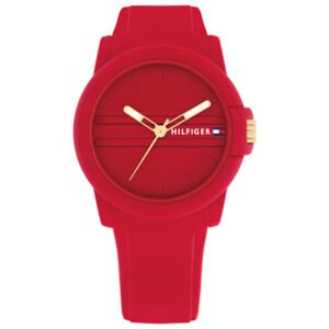 Relógio Tommy Hilfiger Feminino Borracha Vermelho 1782689