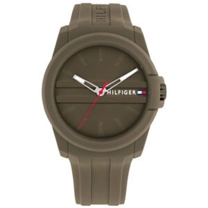 Relógio Tommy Hilfiger Masculino Borracha Verde 1710599