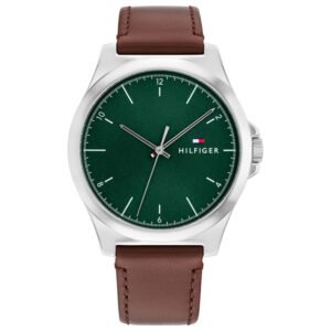 Relógio Tommy Hilfiger Masculino Couro Marrom 1710602