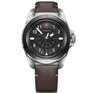 Relógio Victorinox Masculino Couro Marrom 241976.1