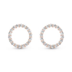 Brinco Life Intense Liga Rosé Cravejado Incolor