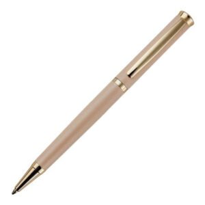 Caneta Esferográfica Hugo Boss Sophisticated Matte Bege e Dourado - HSC3114X