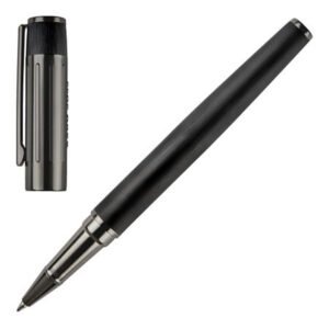 Caneta Roller Hugo Boss Gear Ribs Preto - HSW3065A