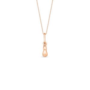 Pingente Medalha Figa em Ouro Rosé 18k