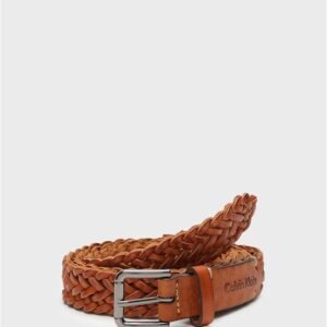 Cinto Feminino Tressê Calvin Klein - Havana Cinto Feminino Tressê Calvin Klein Havana u