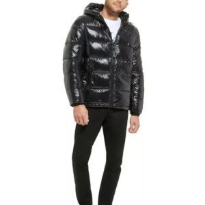 Jaqueta Masculina Matelassê Logo Calvin Klein Jeans - Preto Jaqueta Masculina Matelassê Logo Calvin Klein Jeans Preto m