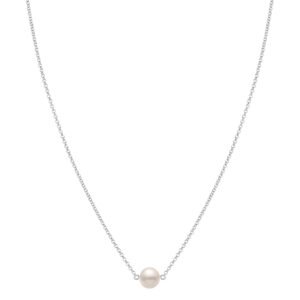 Colar Life Pérola Prata