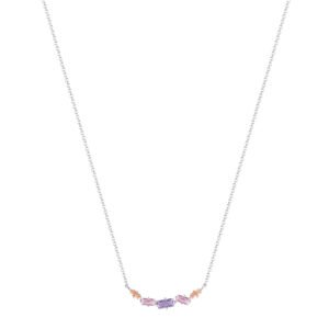Colar Life Aurora Prata Cristal