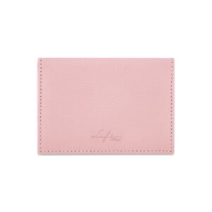 Carteira Life Couro Rosa