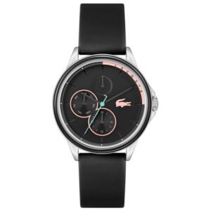Relógio Lacoste Skyhook Feminino Couro Preto - 2001340
