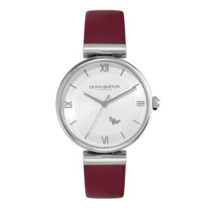 Relógio Olivia Burton Feminino Couro Rosa 24000098