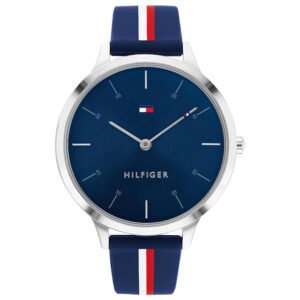 Relógio Tommy Hilfiger Feminino Borracha Azul e Vermelho 1782499