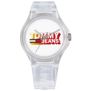 Relógio Tommy Jeans Feminino Borracha Transparente 1720027