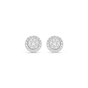 Brinco Lumina em Ouro Branco 18k com Diamantes