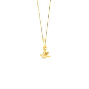 Pingente Religioso Espirito Santo em Ouro Amarelo 18k