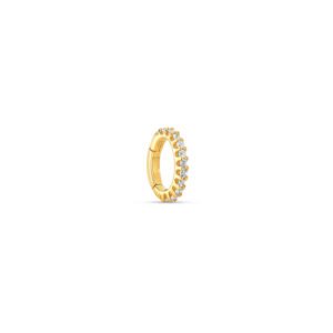 Pingente Trend em Ouro Amarelo 18k com Safira Incolor