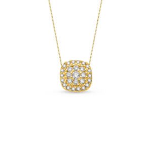 Pingente Lumina em Ouro Amarelo 18k com Diamantes