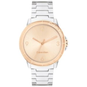 Relógio Calvin Klein Feminino Aço Prateado 25100025
