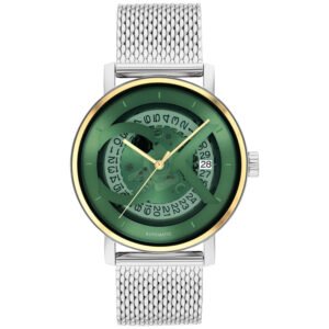Relógio Calvin Klein Automático Masculino Aço Prateado 25300005