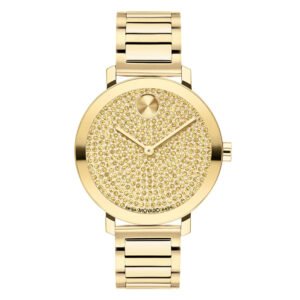 Relógio Movado Feminino Aço Dourado 3601152
