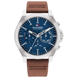 Relógio Tommy Hilfiger Masculino Couro Marrom 1710633
