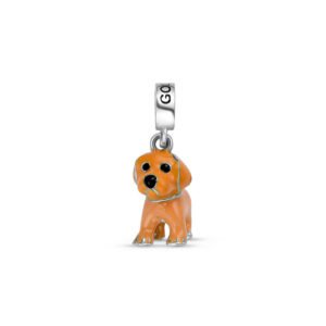 Pingente Life Animal Golden em Prata 925 com Esmalte