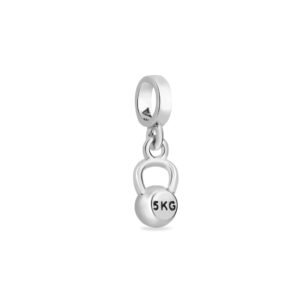 Pingente Life Esporte Kettlebell em Prata 925