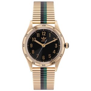 Relógio Adidas Unissex Aço Dourado Aosy22526M
