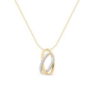 Pingente Estrelar em Ouro Amarelo 18k com Diamantes