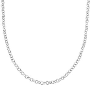 Corrente Elos Portugueses em Prata 925, 70cm