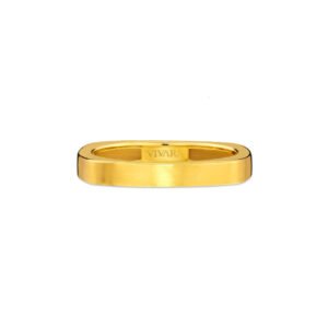 Anel Square em Ouro Amarelo 18k