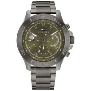 Relógio Tommy Hilfiger Masculino Aço Cinza 1792115