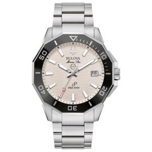 Relógio Bulova Masculino Aço Prata 96B426N