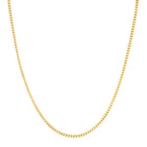 Corrente Milano em Ouro Amarelo 18k, 60cm