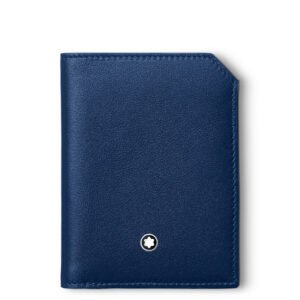 Carteira Montblanc Meisterstück Soft Mini Azul - MB130061