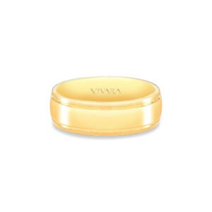 Aliança Love Me em Ouro Amarelo 18k, 6mm