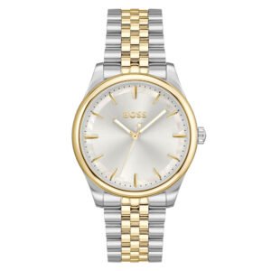 Relógio Boss Sage Classic Feminino Prata e Dourado - 1502779