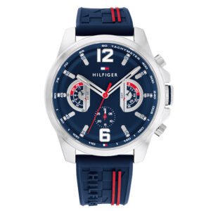 Relógio Tommy Hilfiger Tucker Masculino Borracha Azul - 1710635