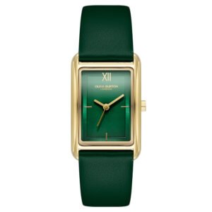 Relógio Olivia Burton Grove Feminino Couro Verde - 24000199