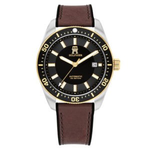 Relógio Tommy Hilfiger Automático Masculino Couro Marrom - 1792142