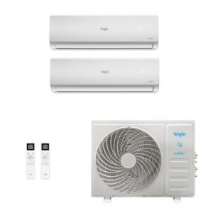 Ar-Condicionado Bi Split Inverter Elgin 18.000 (2x Evap HW 12.000) Quente/Frio 220V