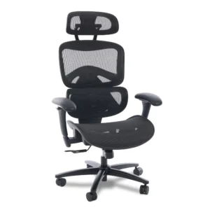 Cadeira De Escritório Comfy Zest Tela Mesh Preta, Braço 3d E Relax Avançado